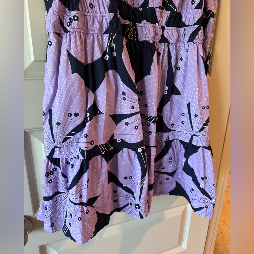by Anthropologie Somerset Mini Dress in Lilac Floral print - Picture 6 of 10
